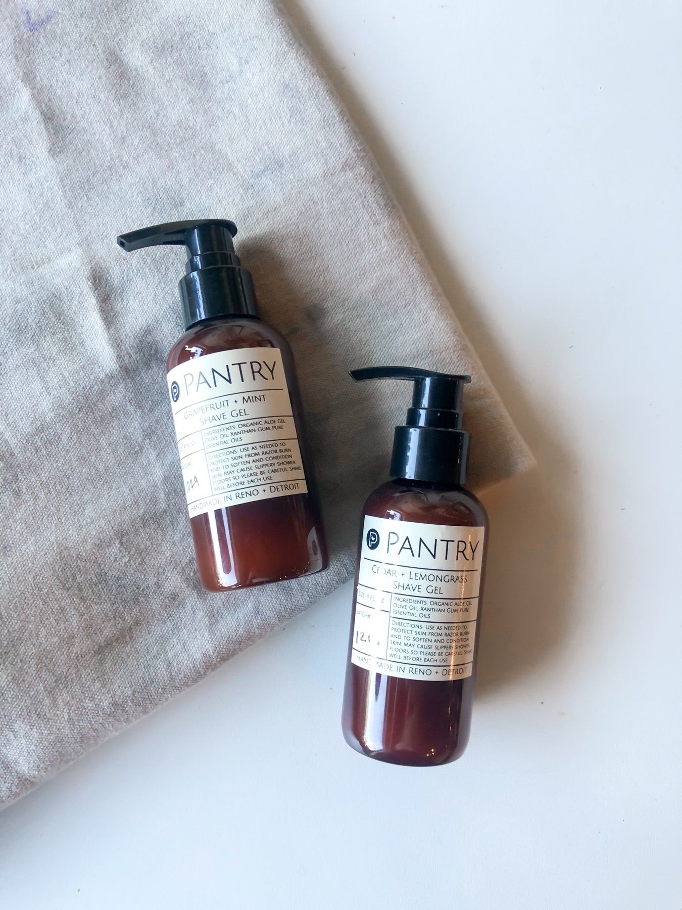 Aloe + Olive Oil Shave Gel – Razor Burn Relief & Skin Conditioning