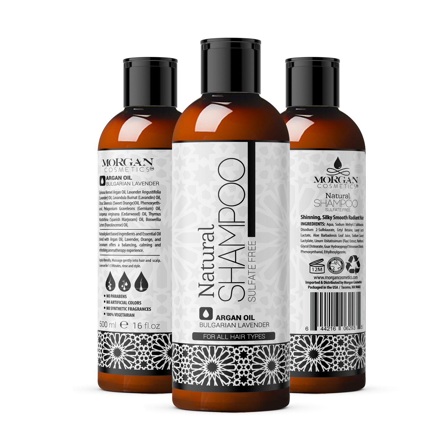 Argan Sulfate-Free Shampoo | Lavender 16 oz