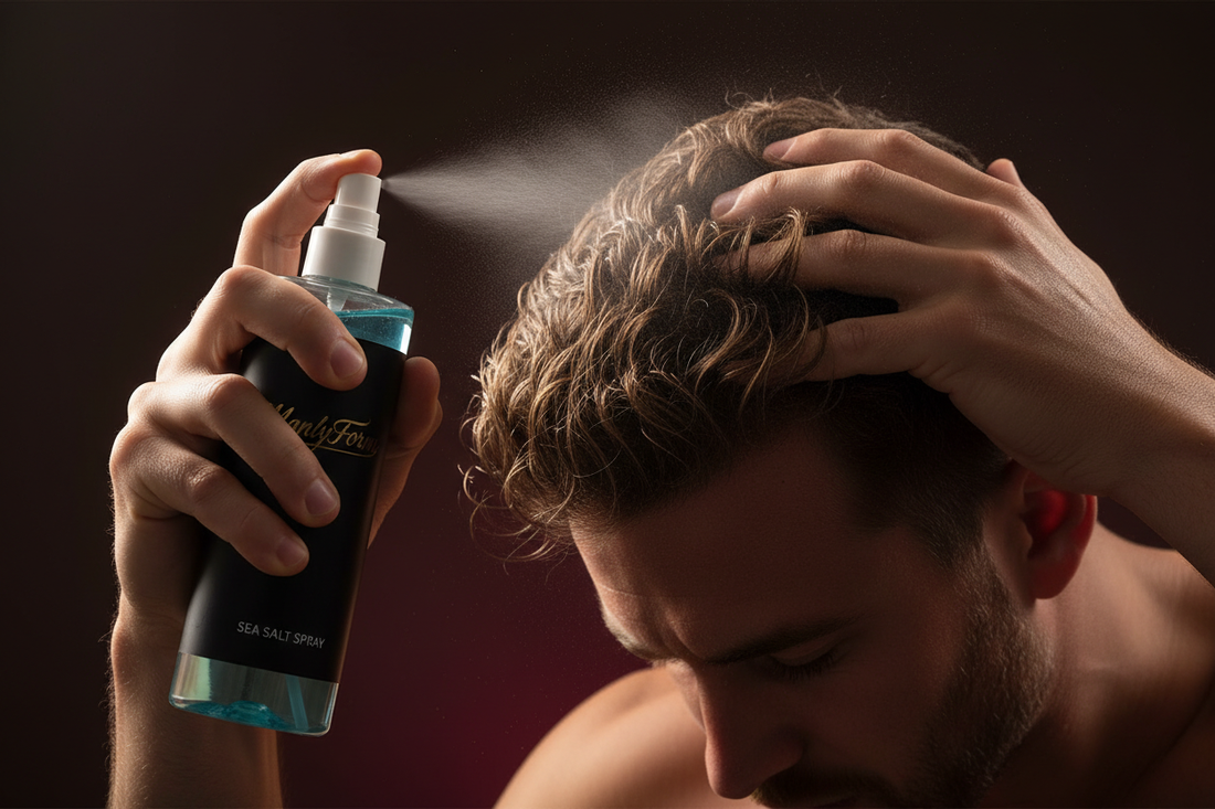 The Science Behind Sea Salt Sprays: Why They Work So Well for Men’s Hair