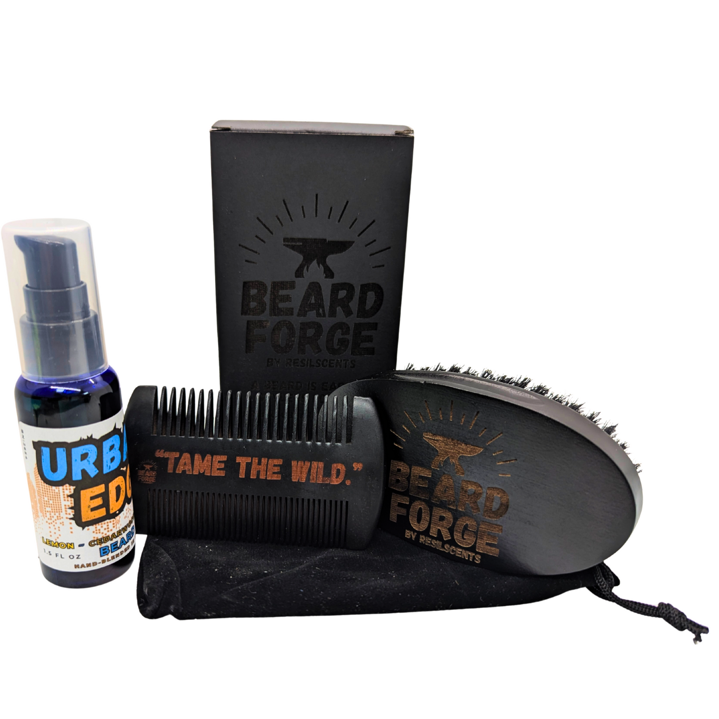 Beard Forge™ Premium Grooming Set | Refined. Rugged. Resilient.
