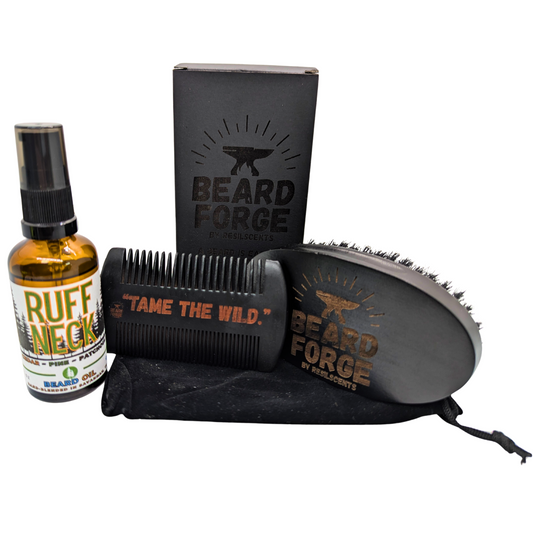Beard Forge™ Premium Grooming Set | Refined. Rugged. Resilient.