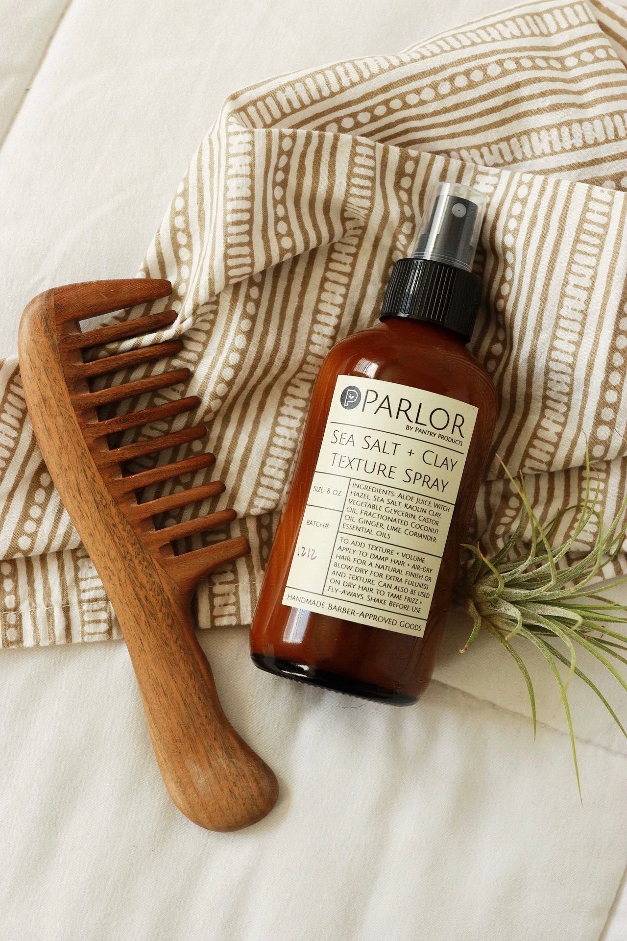 Sea Salt + Clay Texture Spray | Matte Volume & Natural Hold