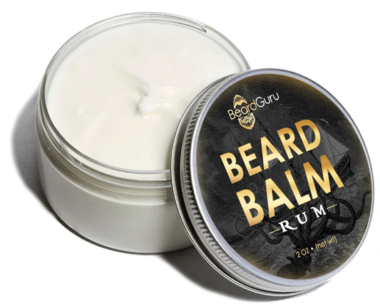 BeardGuru Rum Beard Balm – Smoothes, Softens & Styles