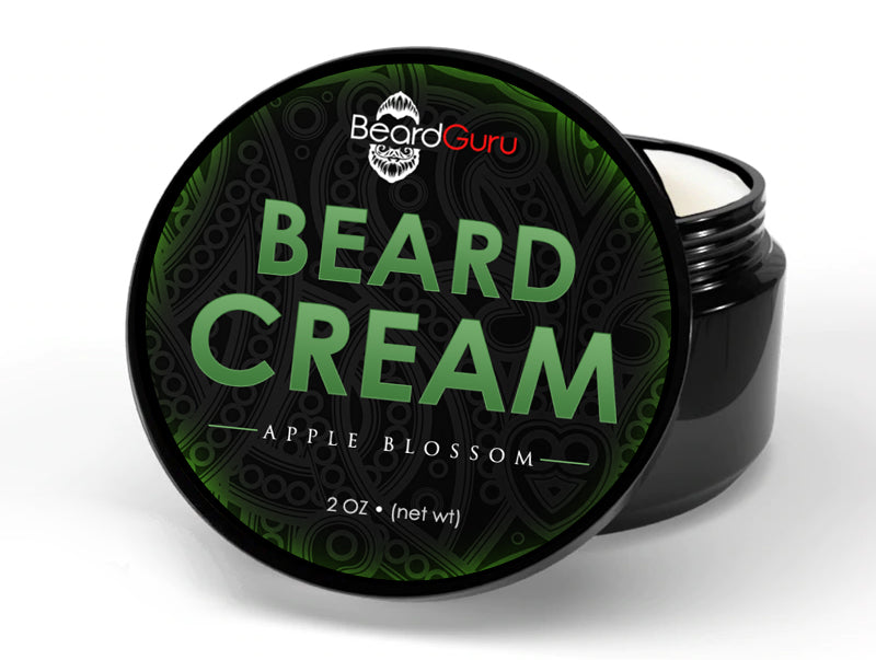 BeardGuru AppleBlossom Beard Cream – Softens, Shapes & Smooths