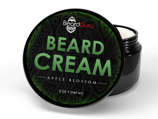 BeardGuru AppleBlossom Beard Cream – Softens, Shapes & Smooths