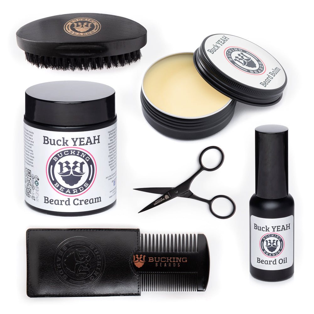 Beard Grooming Kit | Balm, Oil & Essential Tools