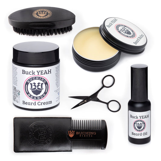 Beard Grooming Kit | Balm, Oil & Essential Tools