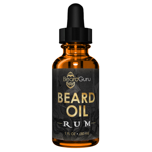 BeardGuru Rum Beard Oil - Smooth & Soft Beard Care