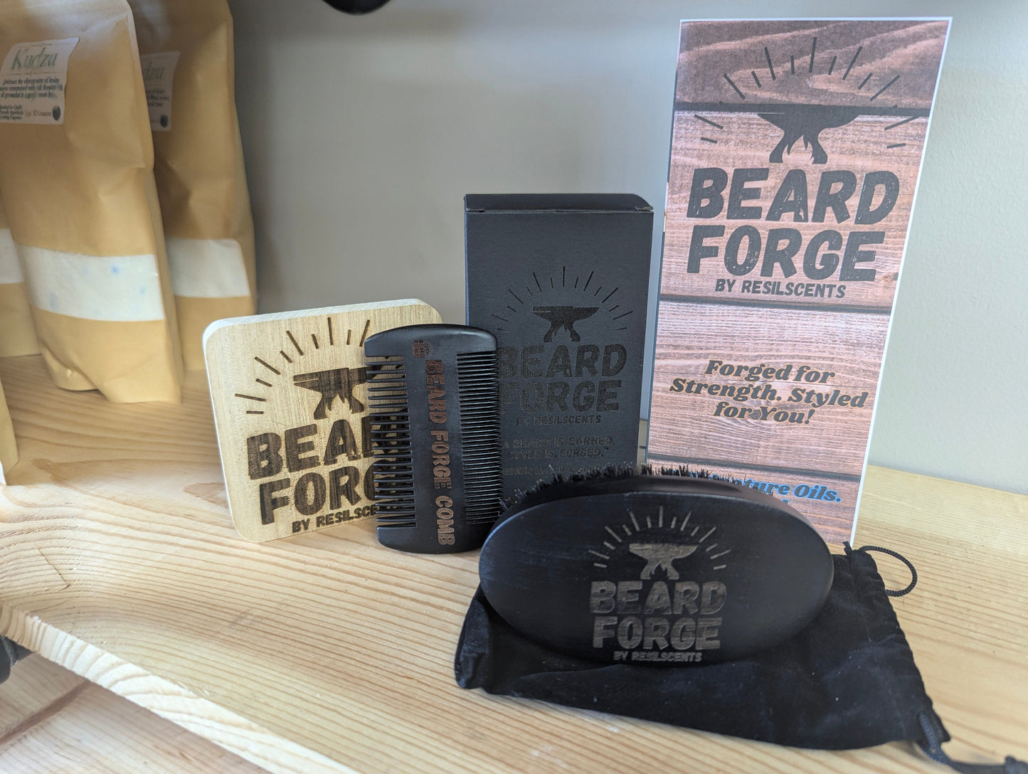 Beard Forge™ Premium Grooming Set | Refined. Rugged. Resilient.