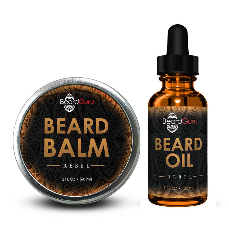 BeardGuru Rebel Beard Oil | Cedar & Leather Scent | 1 fl. oz.