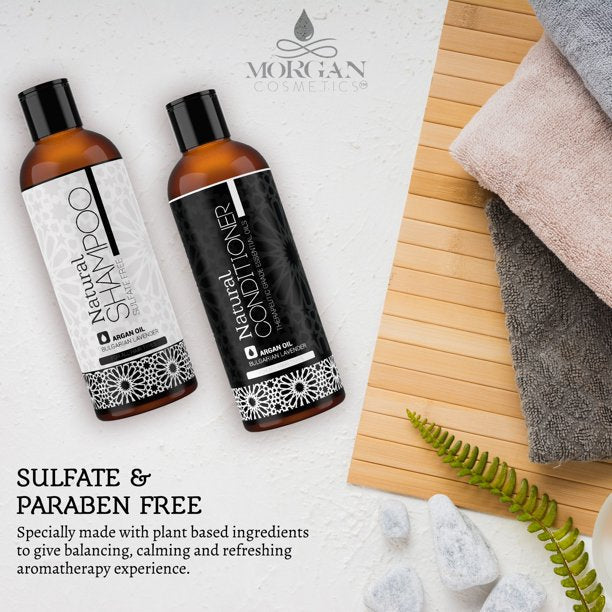Argan Sulfate-Free Shampoo & Conditioner Bundle | Hydrate & Smooth