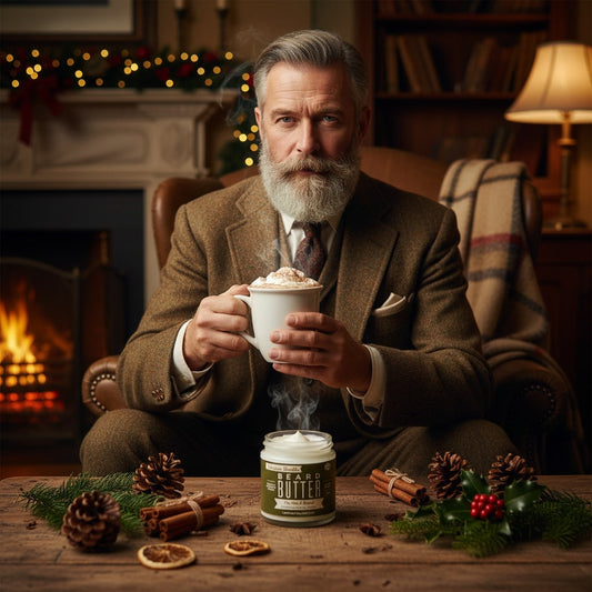 Tallow Man Tobacco Vanilla Beard & Body Butter – Men’s Grooming Balm (9oz)