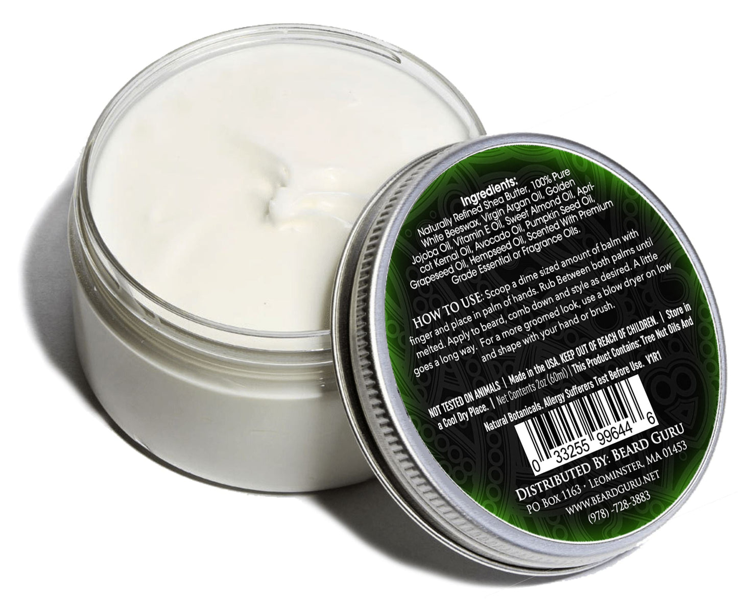 BeardGuru AppleBlossom Beard Balm – Soft, Smooth & Styled Beard Care