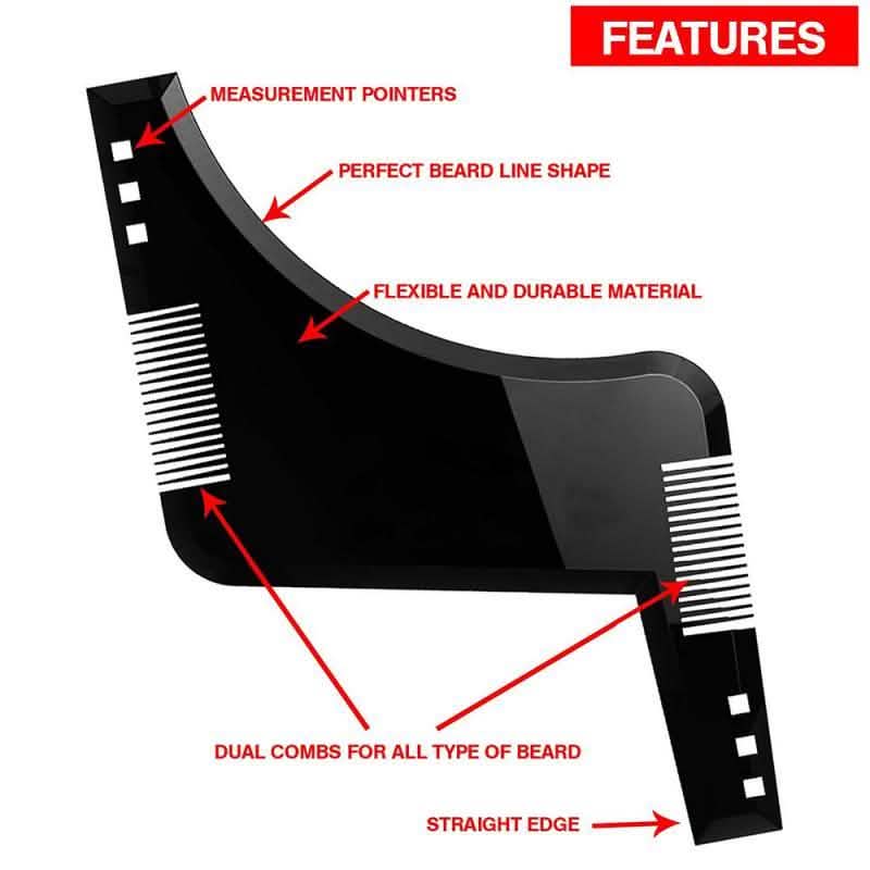 Beard Trim Guide Comb | Shape & Precision Control
