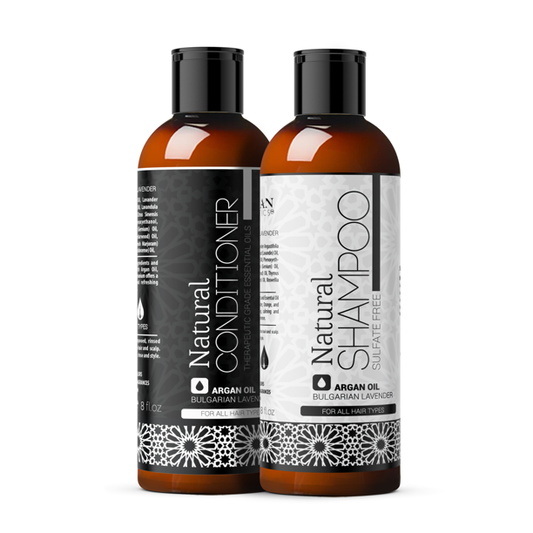 Argan Sulfate-Free Shampoo & Conditioner Bundle | Hydrate & Smooth