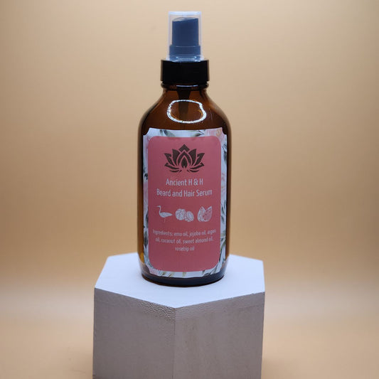 Beard & Hair Serum with Emu Oil | Nourish, Hydrate & Smooth