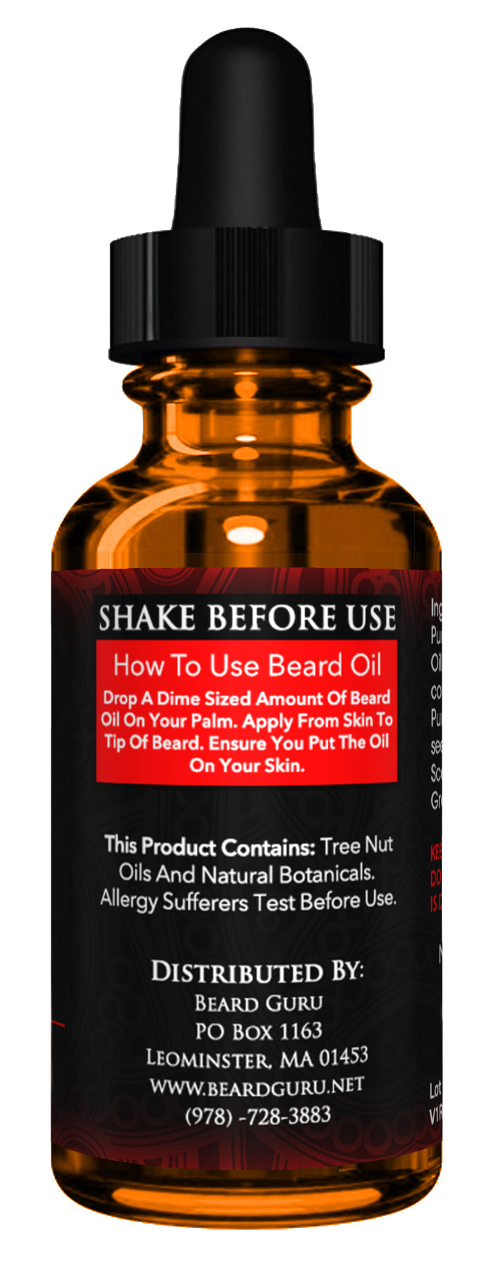 BeardGuru Touch of Class Beard Oil – Soft, Styled & Non-Greasy Beard Care